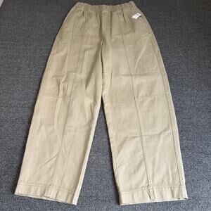 NWT Old Navy Pull On Taper Classic Khaki Women's Size S Tall High Rise Waistband